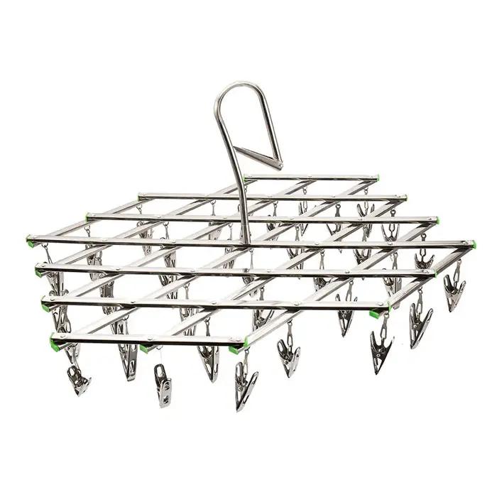 Support de séchage pliant avec 35/20 Clips