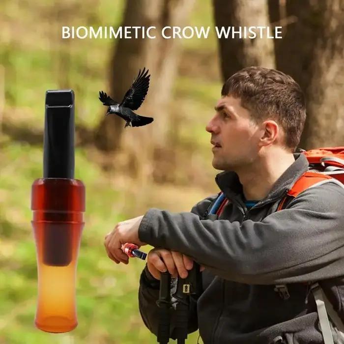 Sifflet de chasse, appelant de corbeau