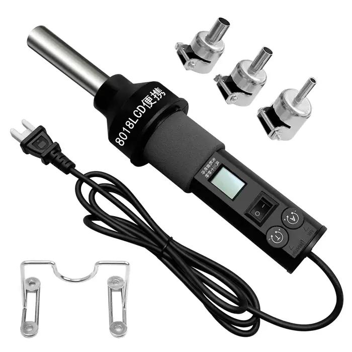 Station de soudage à dessouder avec pistolet à Air chaud numérique LCD, 110V 220V, température régla