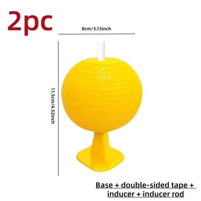 Piège à insectes collant solide pour mouches, boule collante pour petits insectes volants, spécialem