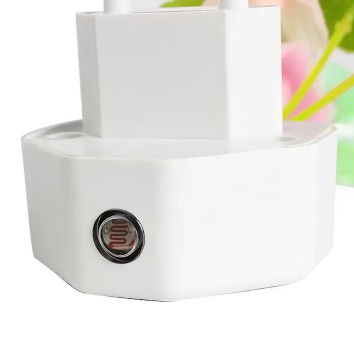 Capteur de prise européenne LED beau capteur de lumière romantique abajur infantil champignon veille
