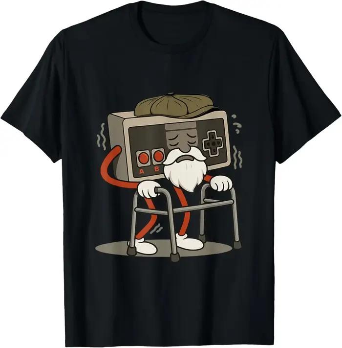 80s 90s jeu vidéo rétro Vintage classique Arcade T-Shirt Streetwear hommes vêtements Vintage T-Shirt