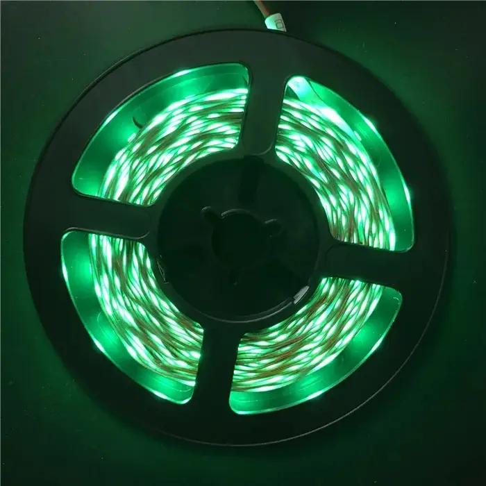 Bande lumineuse LED 12V 5M 300 LED SMD 3528, bande à diodes RGB et couleurs uniques, ruban LED de ha