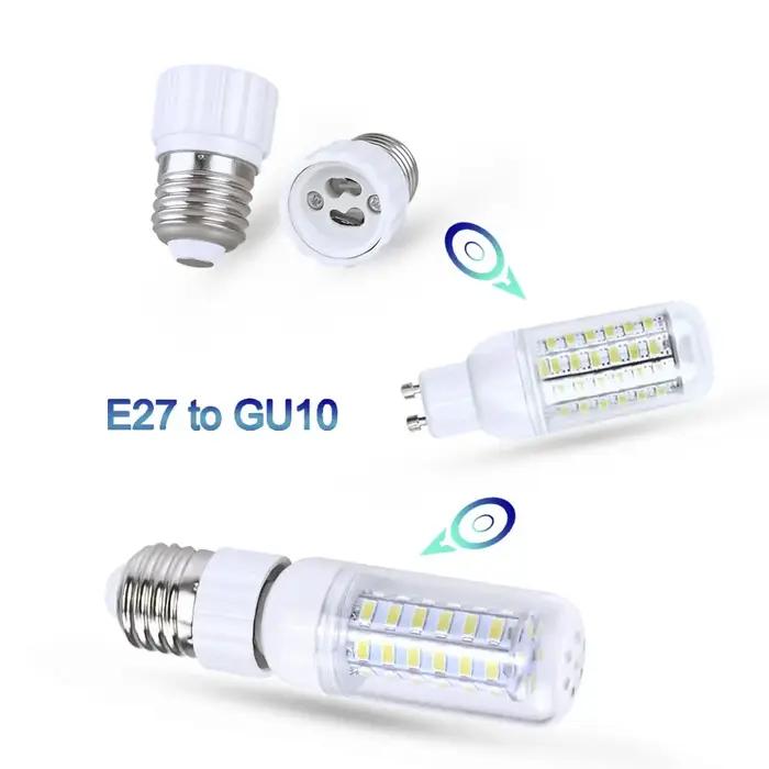 Support de Base de lampe LED E27 E14 E12 GU10 G9 B22 MR16, raccords de convertisseur EU US, adaptate