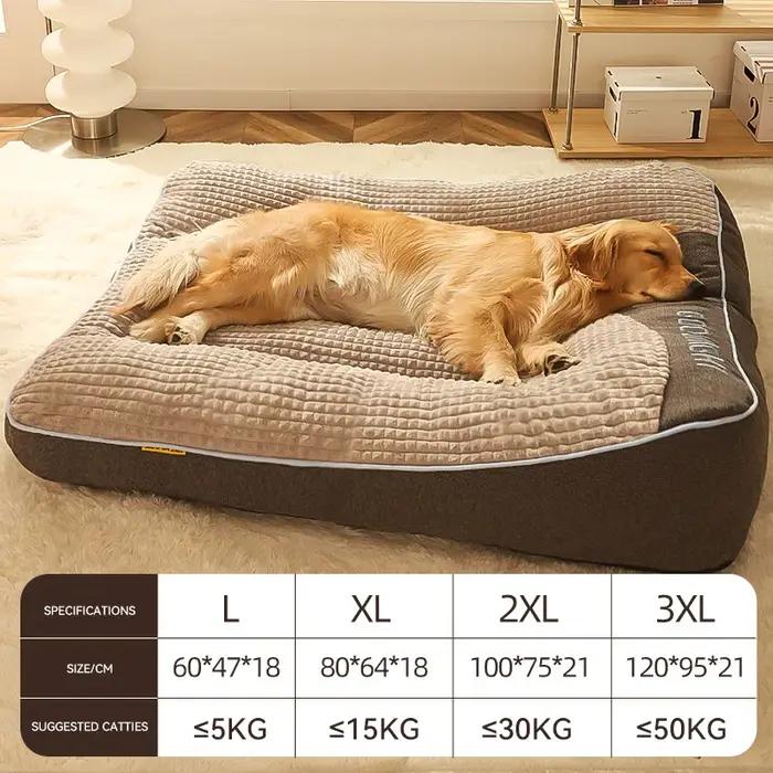 Coussin chauffant en polyester pour chiens et chats tapis de sommeil confortable pour animaux de compagnie petits chiots et chatons grands tailles