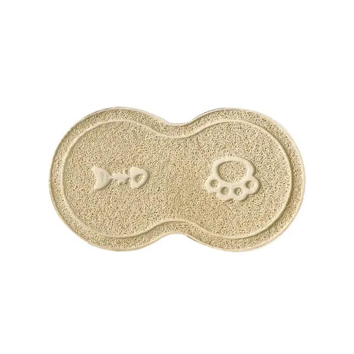 Tapis d'alimentation imperméable pour petits chiens bols à boire et manger tapis pour toilettes pour animaux de compagnie usage varié pour chien occaions spéciales