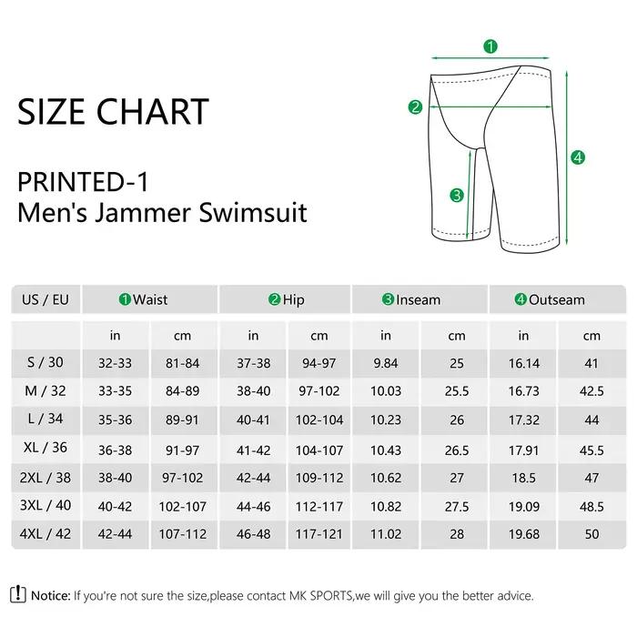 MY KILOMETRE Jammers de natation pour hommes Maillot de bain d'entraînement de compétition athlétiqu