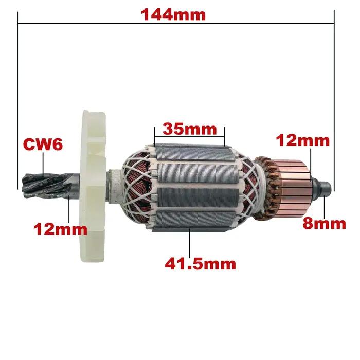 AC 220V 240V H41SA Induit Rotor pour HITACHI Marteau A Percussion Pièces de rechange Marteau-piqueur