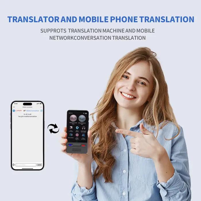Traducteur IA avec ChatGPT - 138 langues, traduction vocale temps réel bidirectionnelle et support IA