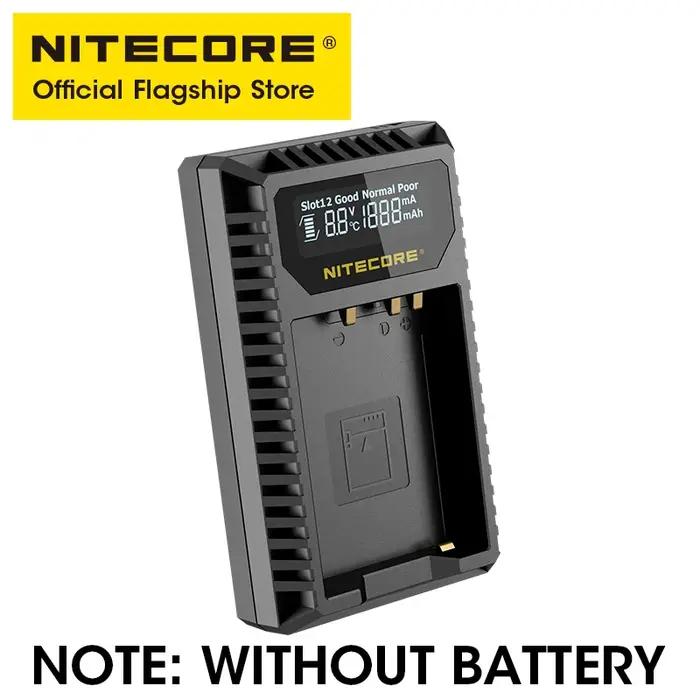NITECORE FX1 Caméra Chargeur Touristes Fente USB LCD Intelligent