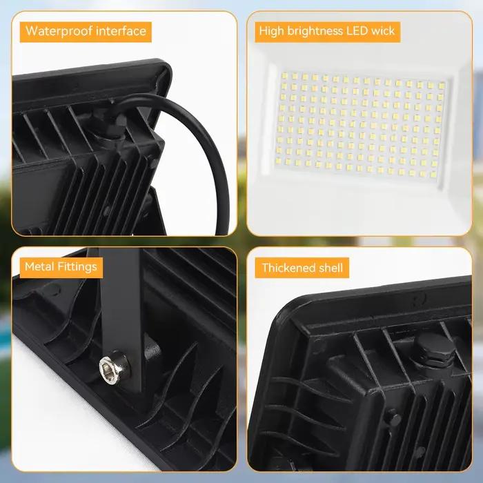 Éclairage LED projecteur LED extérieur haute luminosité lumières LED extérieures 10W 20W 30W 50W 100