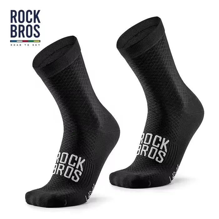 Chaussettes cyclisme ROCKBROS ROAD TO SKY - Absorption chocs haute élasticité professionnelle
