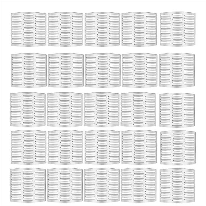 ABKP-acier inoxydable pour les couvercles de trous de pleureur mural 20 pièces 2.75 "X 2.8" Inserts