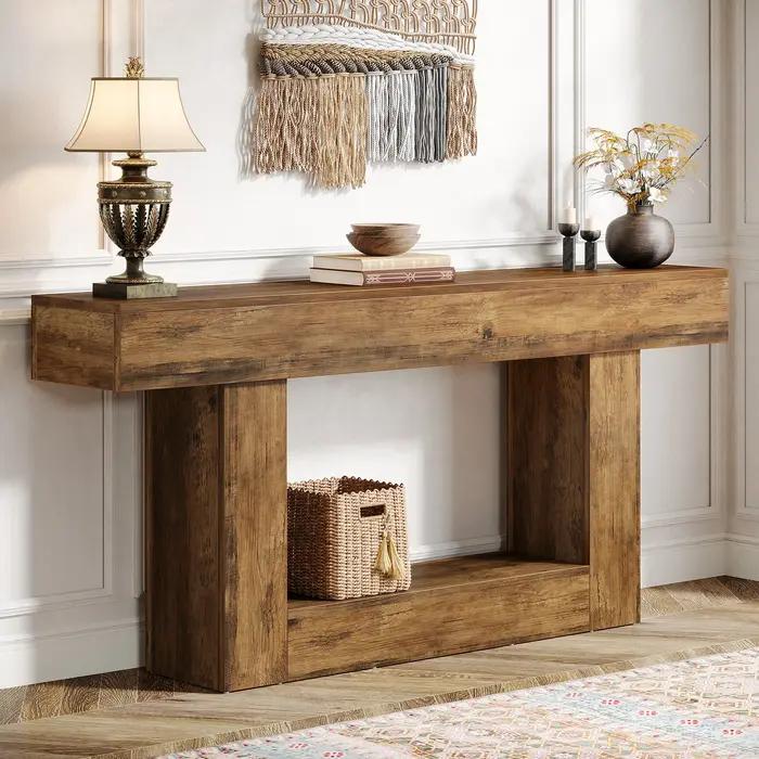 Tribesigns Table console de 63 pouces