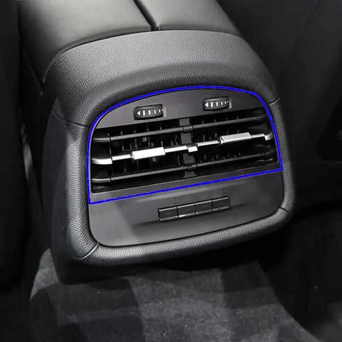 Panneau de couverture de sortie de Grille de ventilation de climatiseur de Console arrière de voitur