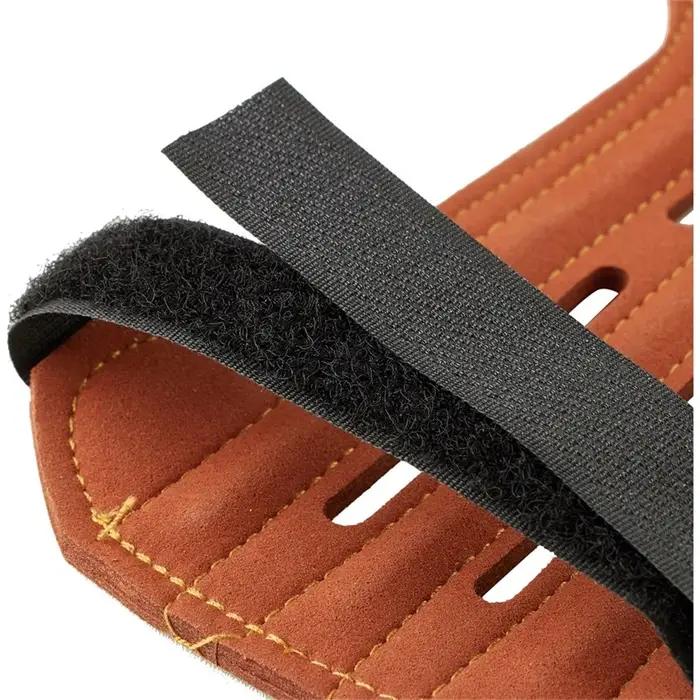 Protège-bras de tir à l'arc en cuir suédé pour hommes et femmes protection des bras pour tir à l'arc occasions spéciales entretien facile multicolore