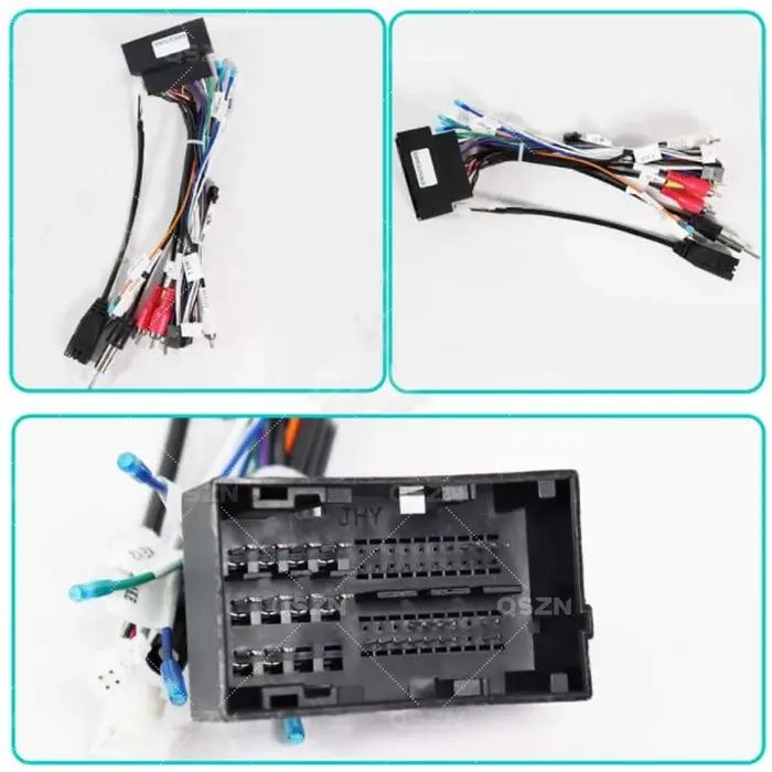 QSZN DVD Canbus Box FT-SS-05/RP5-FT-003 pour FIAT 500X/ EGEA/TIPO/Strada/UNO/TORO Android 2 din câbl