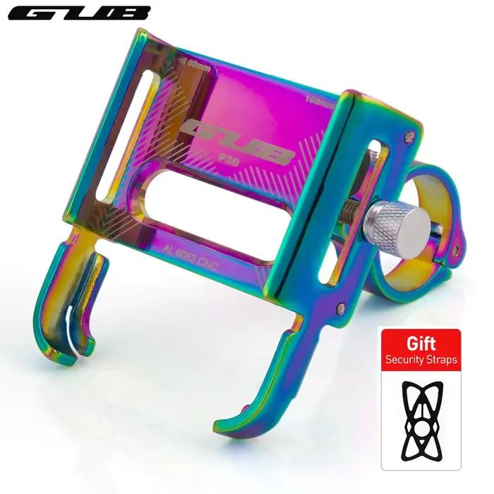 GUB P30 support de téléphone de vélo réglable 360 degrés support de téléphone de vélo équitation cyc