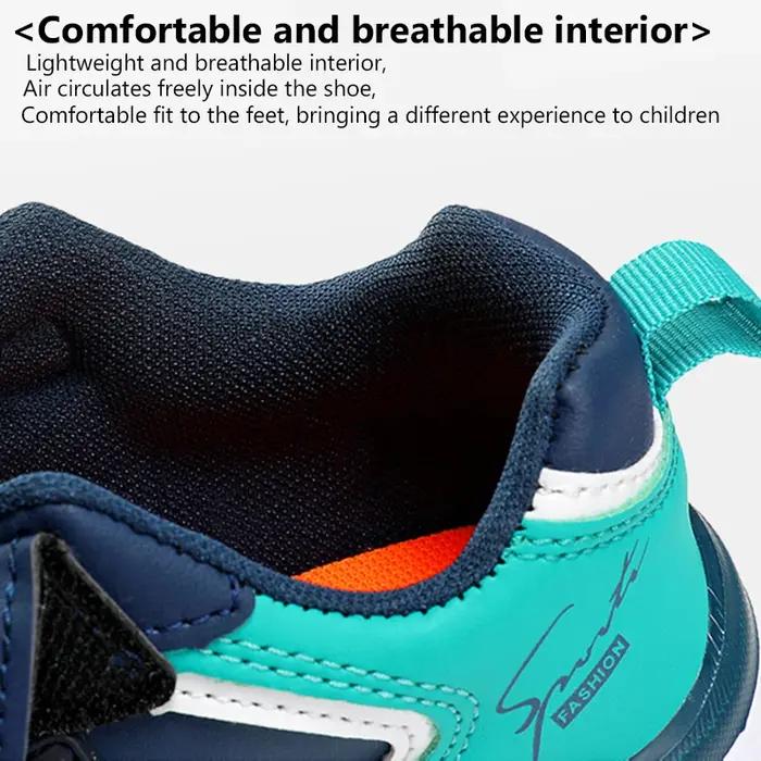Chaussures de dehors Légères et Confortables pour Enfant Garçon de 5 à 16 Ans, Baskets de Marche et