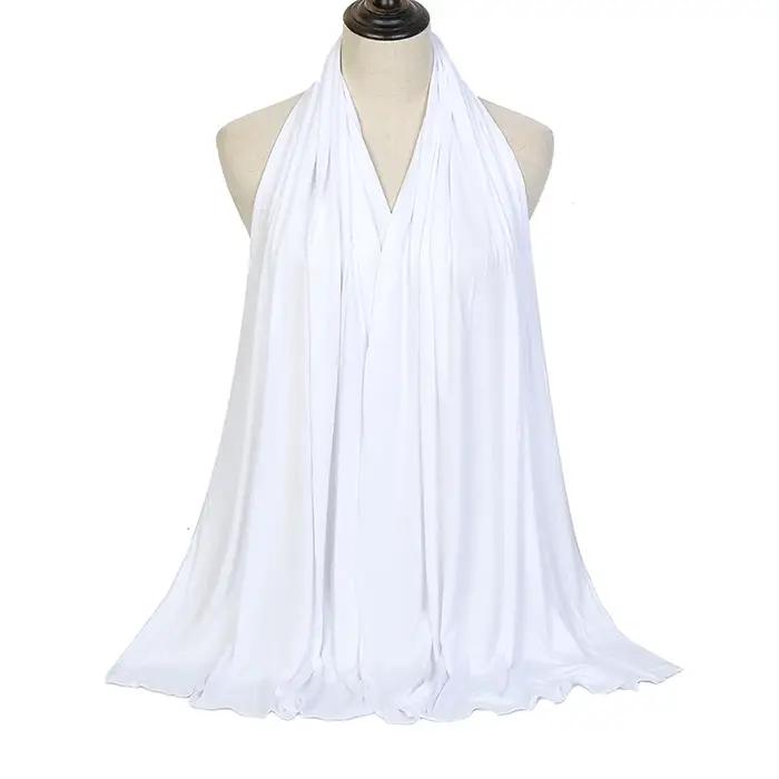 Écharpe Hijab en Jersey de coton Modal de qualité supérieure