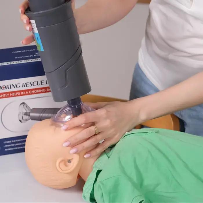 Dispositif de sauvetage anti-asphyxie d'urgence, équipement d'urgence Heimlich adapté aux adultes et aux enfants, utilisation à domicile, utilisation en extérieur