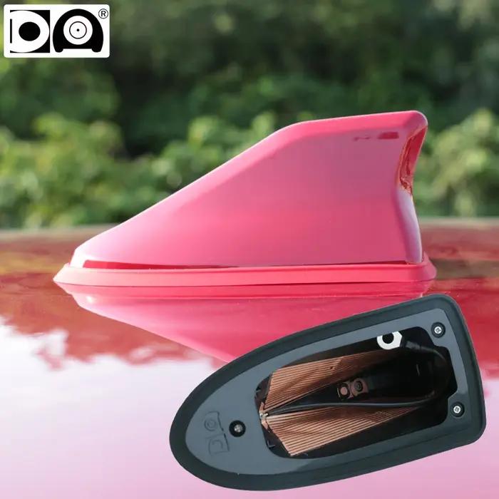 Antenne voiture universelle aileron requin waterproof signal renforcé peinture piano pour Seat Leon auto