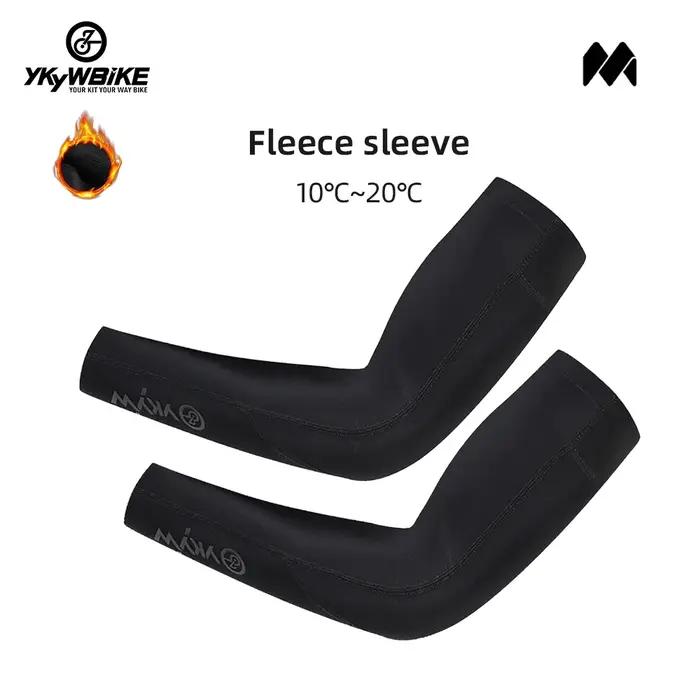 YKYWBIKE-Manchons de bras de vélo pour hommes, Smile Warm, Sports, Hiver, Cyclisme, Italie MITI, Com