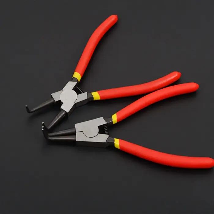 Pince externe interne Portable de 7 pouces, Clips de retenue, pince à circlips multifonctionnelle po