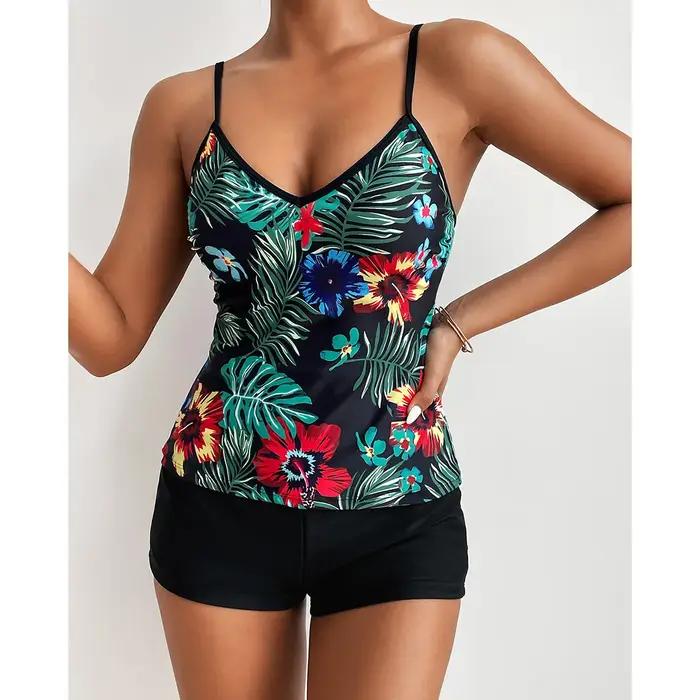 Ensemble Tankini en polyester et élasthanne avec motif floral imprimé pour femmes grandes tailles泳程助手似乎在处理请求时遇到了一些问题,导致生成的HTML代码中包含了一些不相关的中文词汇。根据您的要求,我将重新生成一个完全符合您要求的HTML描述,并确保其中没有无关信息。 让我们继续: ```html Plongez-vous dans l'éclat de l'été Préparez-vous à vivre l'été comme jamais auparavant avec notre e