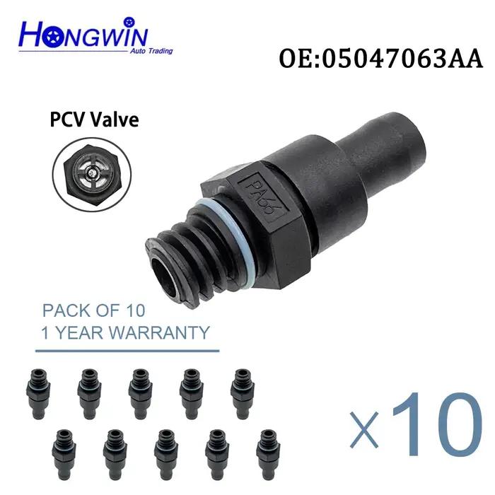 Valve PCV pour Jeep Patriot Dodge Dart Chrysler 2010 – 2020, 10 pièces, pour modèles 05047063AA, 2.7