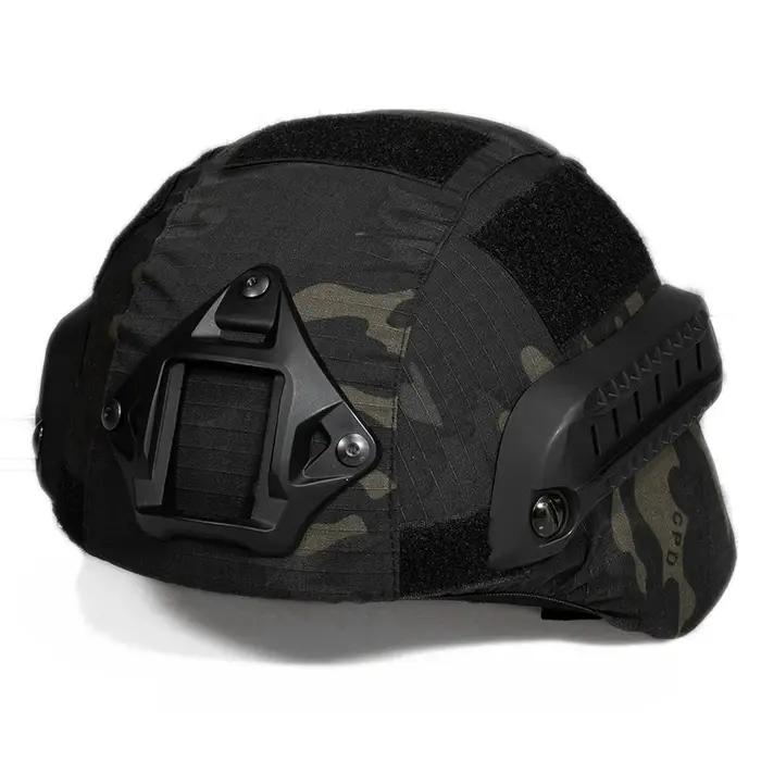 Housse de casque Multicam, housse de casque tactique Airsoft pour casque militaire MICH 2000, équipe