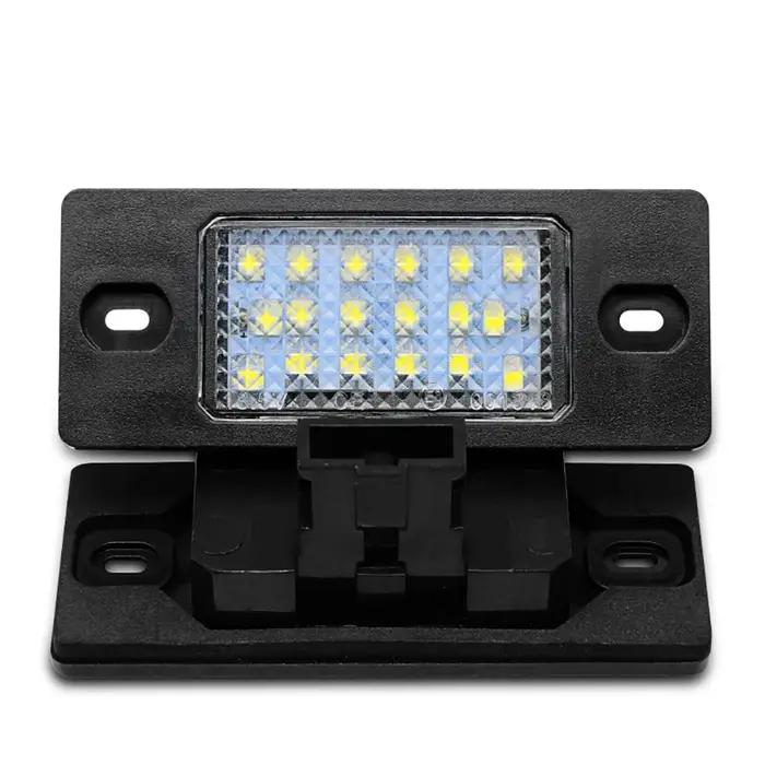Lampe de plaque de planificateur de numéro LED, lampe de queue automatique, pas courageux, SMD, blan