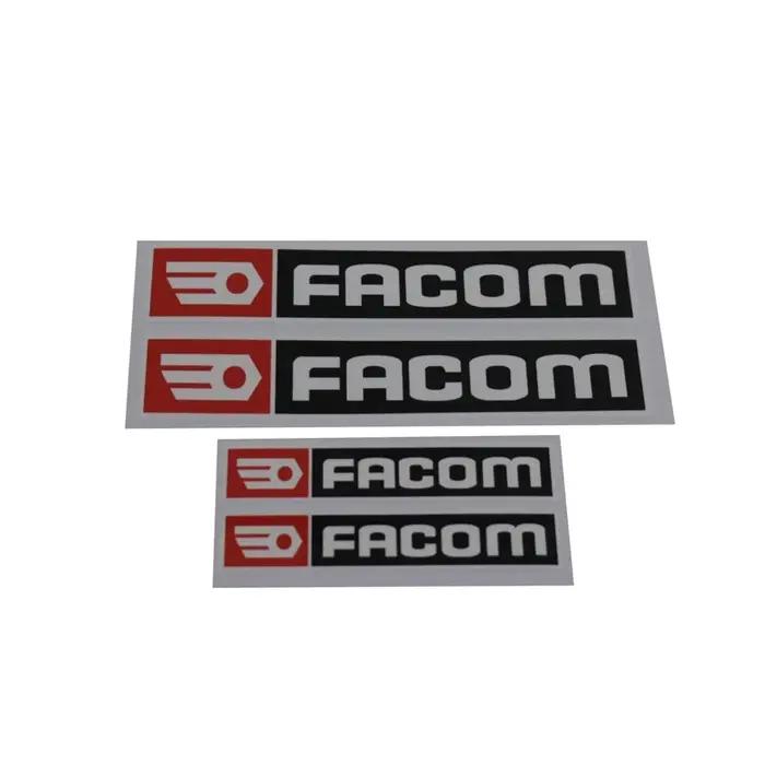 Kit de 2 autocollants FACOM imprimés en vinyle de haute qualité pour voiture