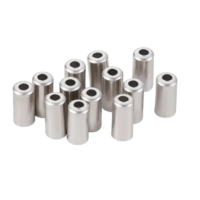 100 pièces 5*10mm vélo VTT manette de vitesse cordon fin couvre ligne de frein capuchon câble boucho