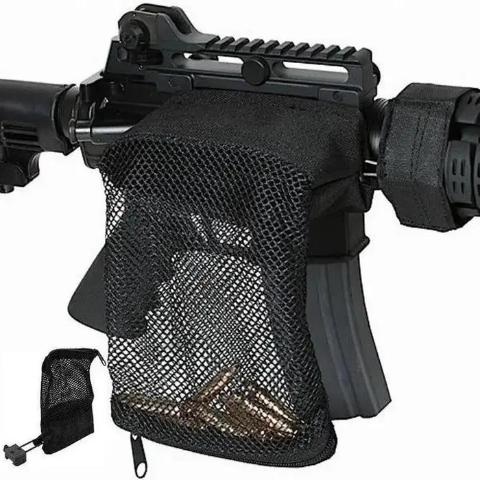 Coque en laiton pour fusil tactique AR 15 M4 AK47 avec fermeture à glissière pour chasse paintball tactique et utilisation militaire