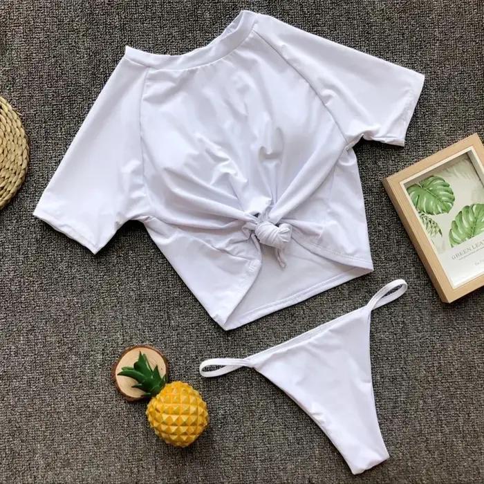 Maillot de bain deux pièces sexy 4 couleurs pour femme