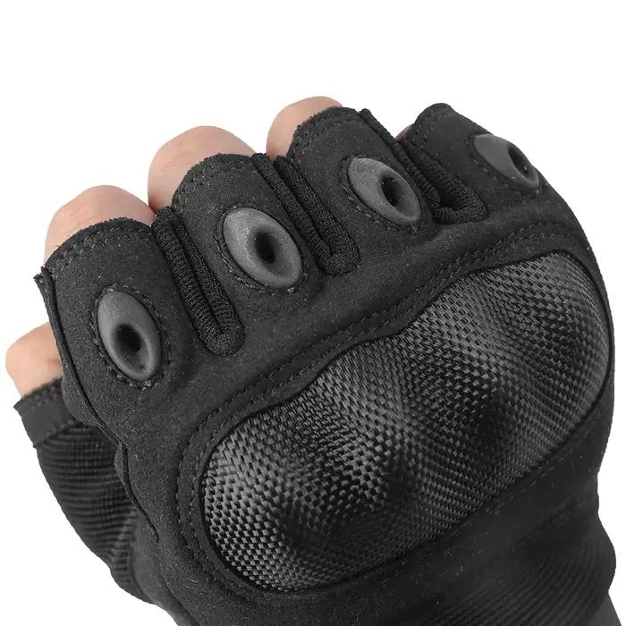 Gants tactiques Emersongear EM9348 demi-doigts pour chasse, randonnée et entraînement - Protection optimale