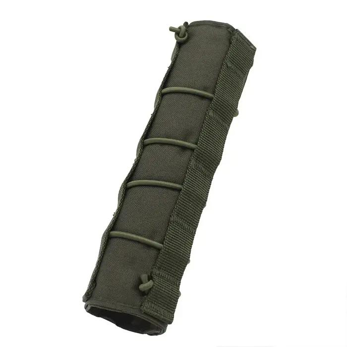 Housse de protection pour silencieux, Camouflage tactique, 7 pouces/18cm, housse de protection pour