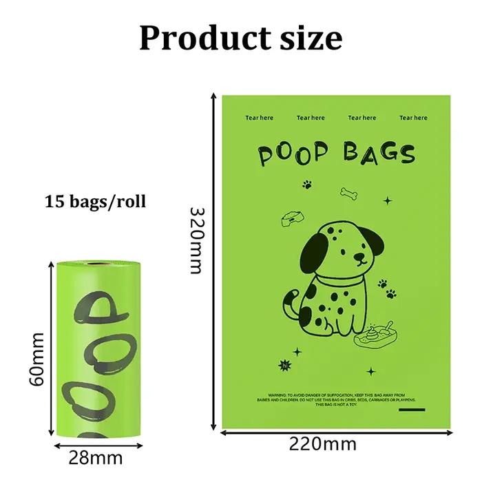 Sacs à crottes de chien biodégradables EPI parfum lavande