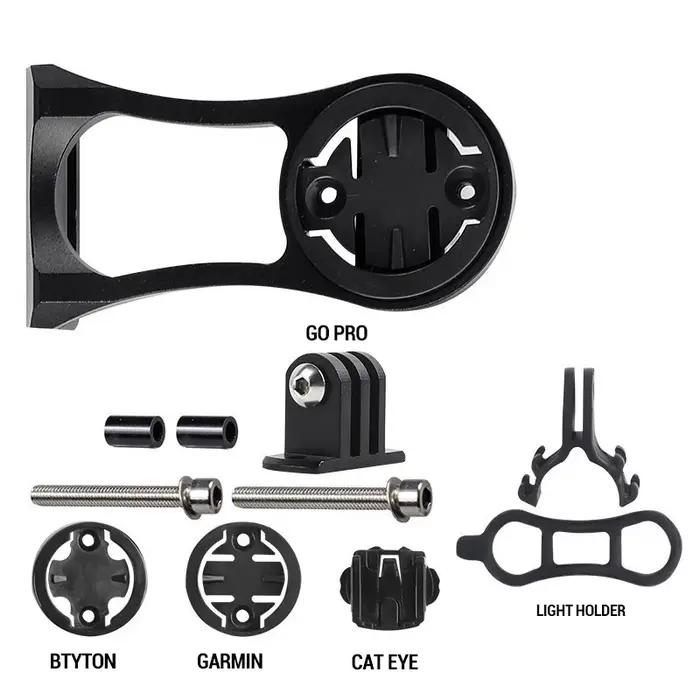 BKPTX support de caméra d'ordinateur vélo en alliage d'aluminium vélo guidon équipement de montage s