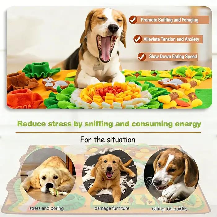 Tapis olfactif extra large 100x80cm pour chien