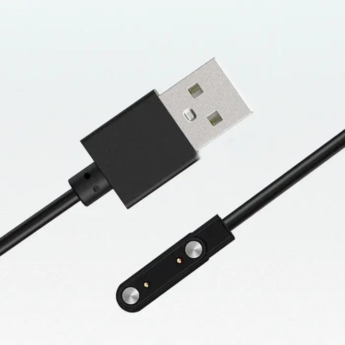 Chargeur dock smartwatch 2 pins 4 pins - Câble charge USB pour montre connectée adulte enfant