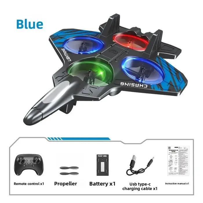 Combattant télécommandé enfants hélicoptère volant RC passe-temps avion à réaction 2.4G cascadeur mousse