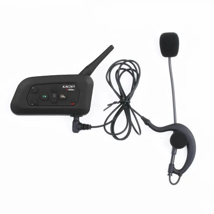 Interphone Arbitre XiNOWY V4C Bluetooth Full Duplex 1200M Distance Sportif Casque Intercom Occasions Spéciales