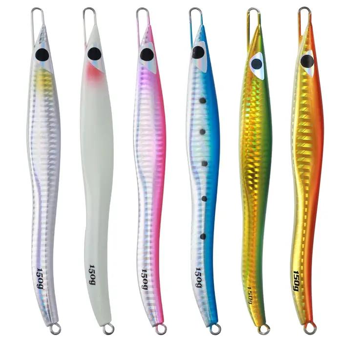 JIGGING PRO G2 Leurres de pêche en haute mer, leurres pour poissons, jigs métalliques, leurres artif
