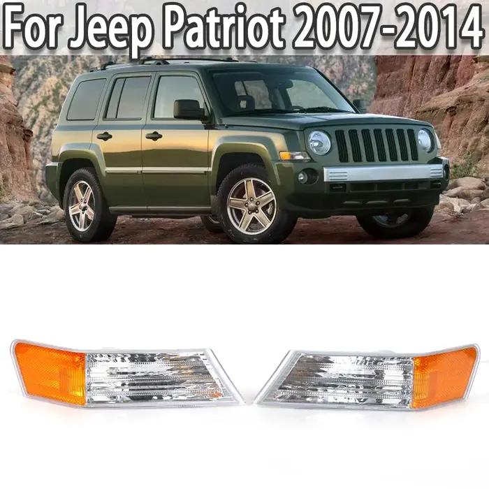 Feu de clignotant avant de voiture, lampe d'angle sans ampoule pour Jeep Patriot 2007 – 2014 6800418