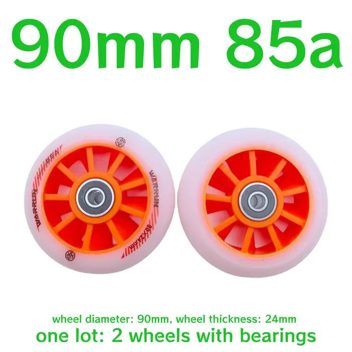 Roues de scooter Gelesi 90mm 110mm 120mm 125mm avec roulements lisses pour scooters occasions spéciales