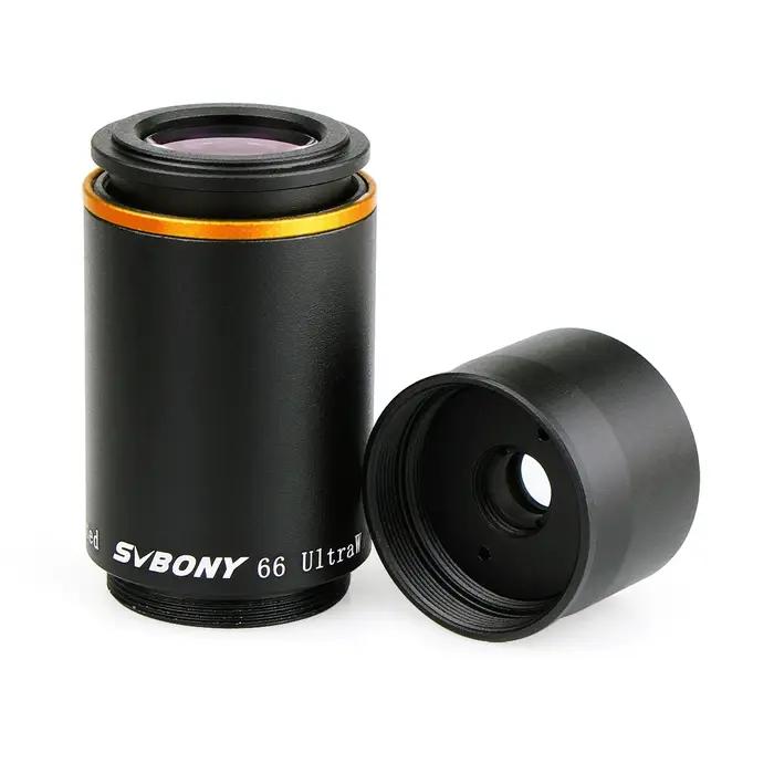Kit d'oculaires pour télescope SVBONY 1,25" 6/9/15/20 mm 66 ° Ensemble d'oculaires FMC ultra grand