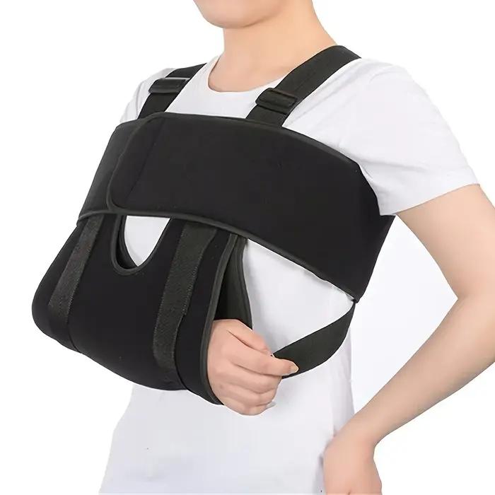 Attelle de coude et écharpe d'immobilisation pour épaule, attelle de bras pour bris, fractures, blessures, entorses, soulagement de la douleur