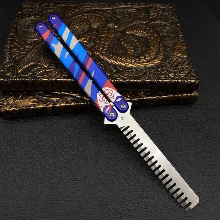 Epée Valorant Yoru en alliage d'aluminium 23cm pour collection et décoration, idéale pour les fans de Valorant et amoureux des arts martiaux